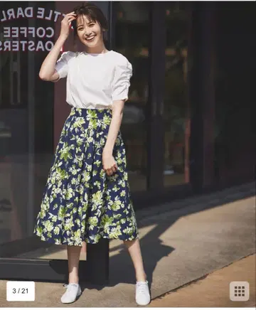 택 포함 새상품! 쿠미쿄쿠 보타니컬 스커트