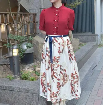화려한 패턴 원피스