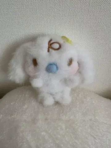 산리오 시나몬 밀크 뺨이 통통한 마스코트 홀더 참