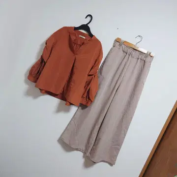 묶음 판매*코디 판매*깔끔한*블라우스*팬츠*오피스*엄마 코디*업무복