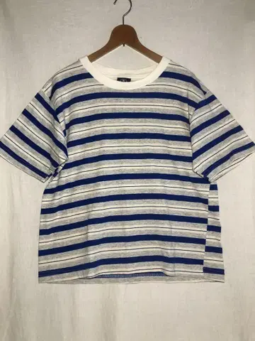 90's Sas 멀티 보더 티셔츠 빈티지