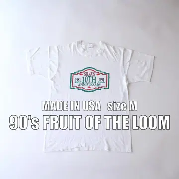 90s 프룻 오브 더 룸 티셔츠 USA제 빈티지 구제 의류 [G0206