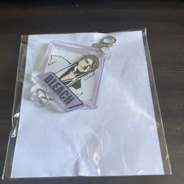 BLEACH WORLD 미니게임 아크릴 참 네이비 나염 소우스케