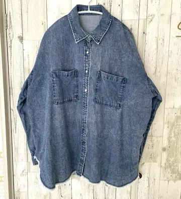 렙심 모듬 BIG 데님 셔츠