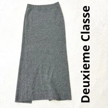 MUSE de Deuxieme Classe 리브 슬릿 타이트 스커트