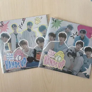 NCTWISH NCTNEWTEAM handsup CD 2장 세트