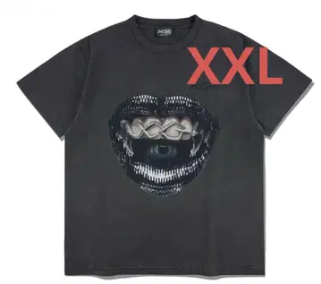 XG x GR8 안료 염색 크루 넥 티 2XL
