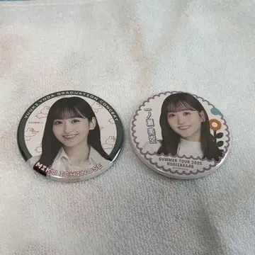 이치노세 미쿠 캔뱃지 2개 세트