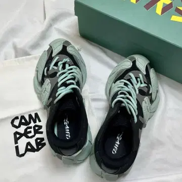 CAMPER LAB 스니커즈 블랙/민트