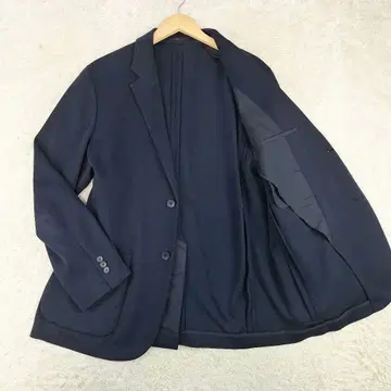 유니클로 스트레치 언라이닝 자켓 네이비 XL