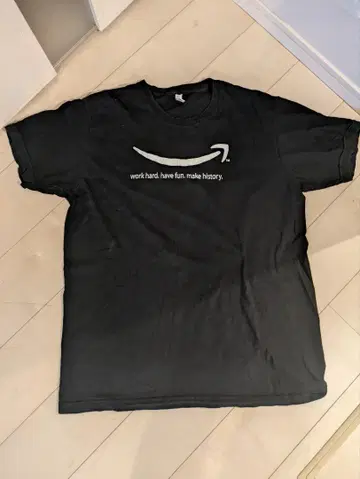 Amazon 티셔츠 블랙 컬러 기업 t usa제