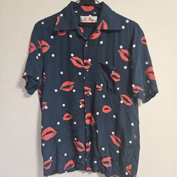 Aloha Blossom 립 패턴 알로하 셔츠 40