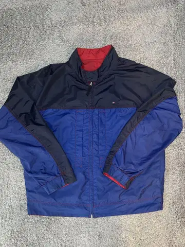 90s TOMMY 타미힐피거 리버서블 나일론 자켓