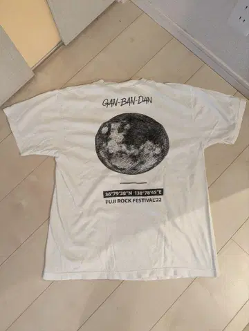 GAN-BAN-DAN FUJI ROCK FESTIVAL'22 티셔츠