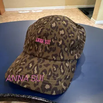ANNA SUI 안나수이 캡 여성용 레오파드 무늬