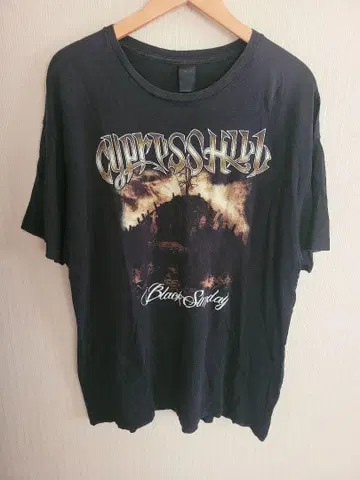 Cypress Hill Black Sunday 티셔츠 랩 티