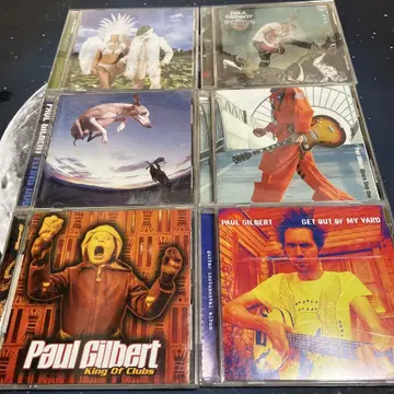 Paul Gilbert 폴 길버트 CD 6장 세트