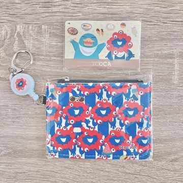 만박 Myaku Myaku ICOCA 낚시릴 포함 패스 케이스 세트