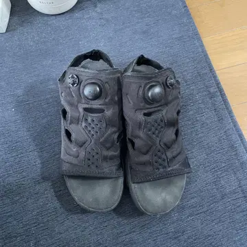 리복 펌프 샌들 블랙