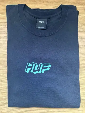 HUF 코믹 프린트 티셔츠 L 사이즈 블랙