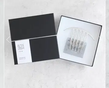 KANZASHI Arc Liner comb  3대째 판금공 거울 실버