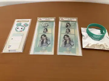 TWICE 미나 러버 밴드 & 훼미리마트 제일복권