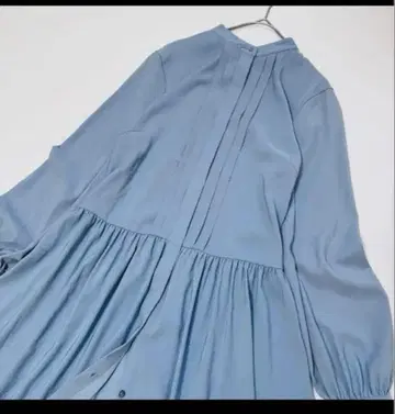 PLST 허리 개더 원피스 페티코트 포함
