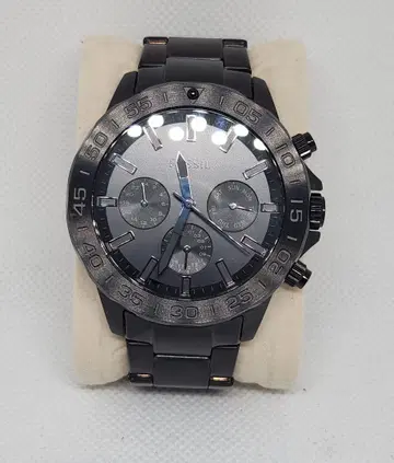 FOSSIL 그레이 크로노그래프 손목시계
