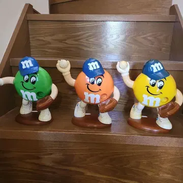 M&M's 피규어 3종 세트 야구
