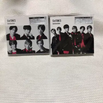 SixTONES Imitation Rain 초회판 일반ver. 2형태