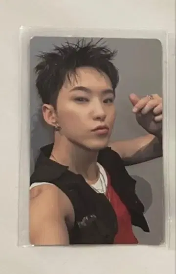 SEVENTEEN HOSHI WOOZI 호시 우지 트레이딩 카드 라키드로