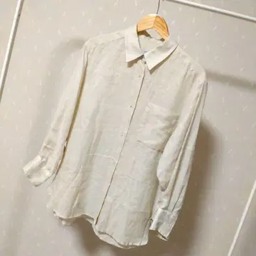 이번 시즌 신상품 프렌치 린넨 레귤러 셔츠