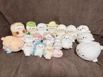 시로탄 봉제 인형 마스코트 키링 의류 묶음 판매