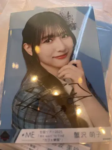 노이미 카니사와 모에코 브로마이드 직필
