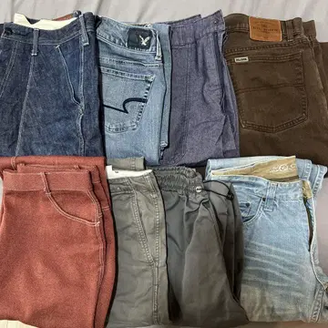 팬츠 묶음 판매 8점