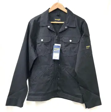 Wrangler 랭글러 워크 자켓 얇은 소재 블랙 L 미사용