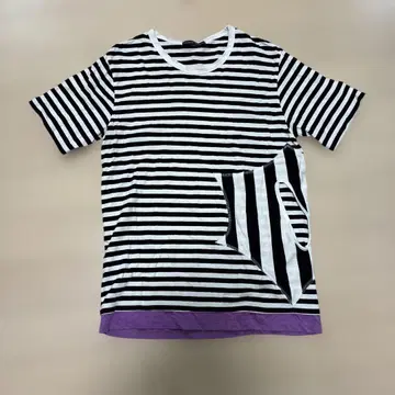TSUMORI CHISATO 스트라이프 티셔츠