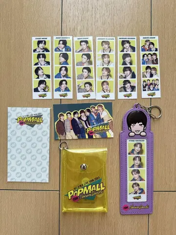 나니와단시 POPMALL 포토 카드 홀더 클리어 케이스