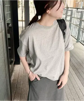 저널 스탠다드 땀 얼룩 방지 천축 빅 T