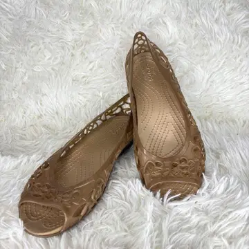 Crocs 아드리나 플랫 슈즈 샌들 컴포트 W7 23.5