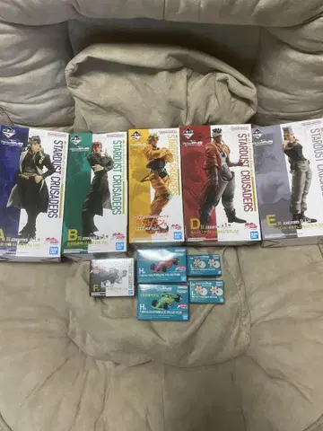 제일복권 죠죠 STARDUST CRUSADERS 피규어 세트