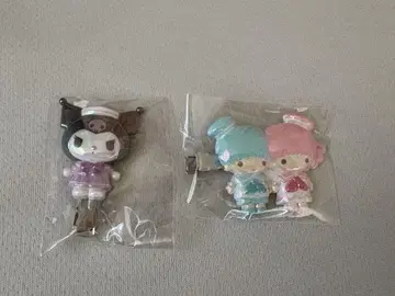 산리오 시크릿 앞머리 클립 쿠로미 키키라라