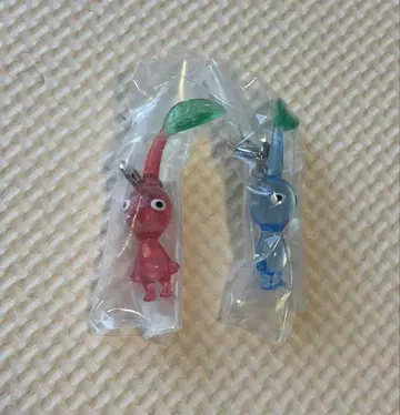 피크민 메지루시 액세서리 1 빨간색 피크민과 2 파랑 피크민