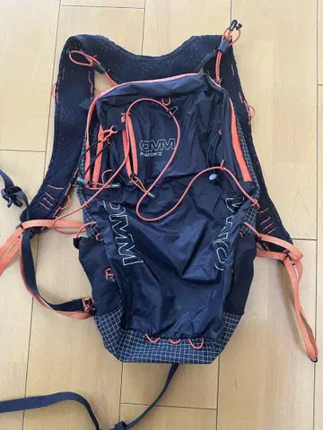 OMM 팬텀 12 백팩 블랙/오렌지