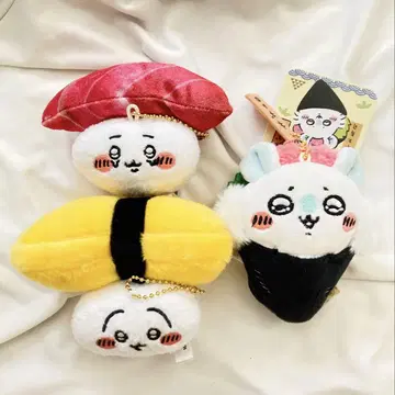 치이카와 (먼작귀) 스시가 되어 버렸어요 캐릭터 봉제 인형 세트