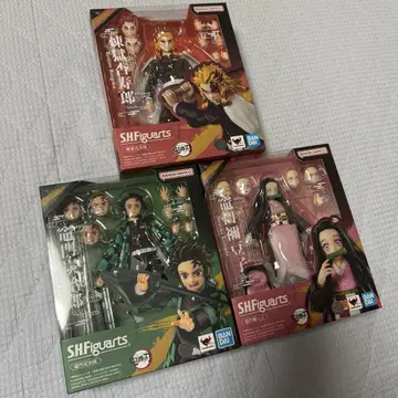 미개봉 새상품 S.H.Figuarts 귀멸의 칼날 3개 세트