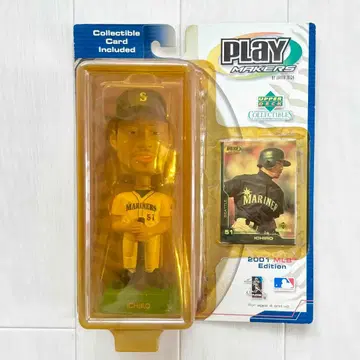 ICHIRO 2001 UPPER DECK 보블헤드 트레이딩 카드