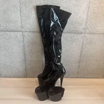 프리자 싸이하이 부츠 20cm us7 프로텍터 포함