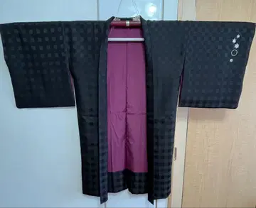 워셔블 기모노] 폴리에스테르 겉옷 이중 기모노