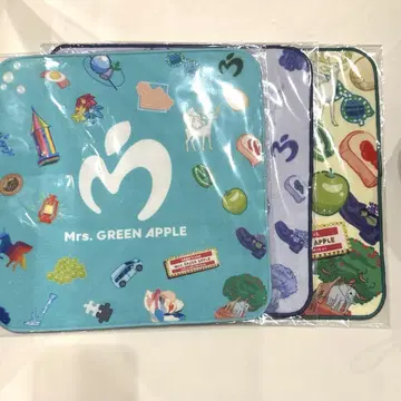 미세스 그린 애플 팝업 스토어 10주년 미니 타월 3종 세트